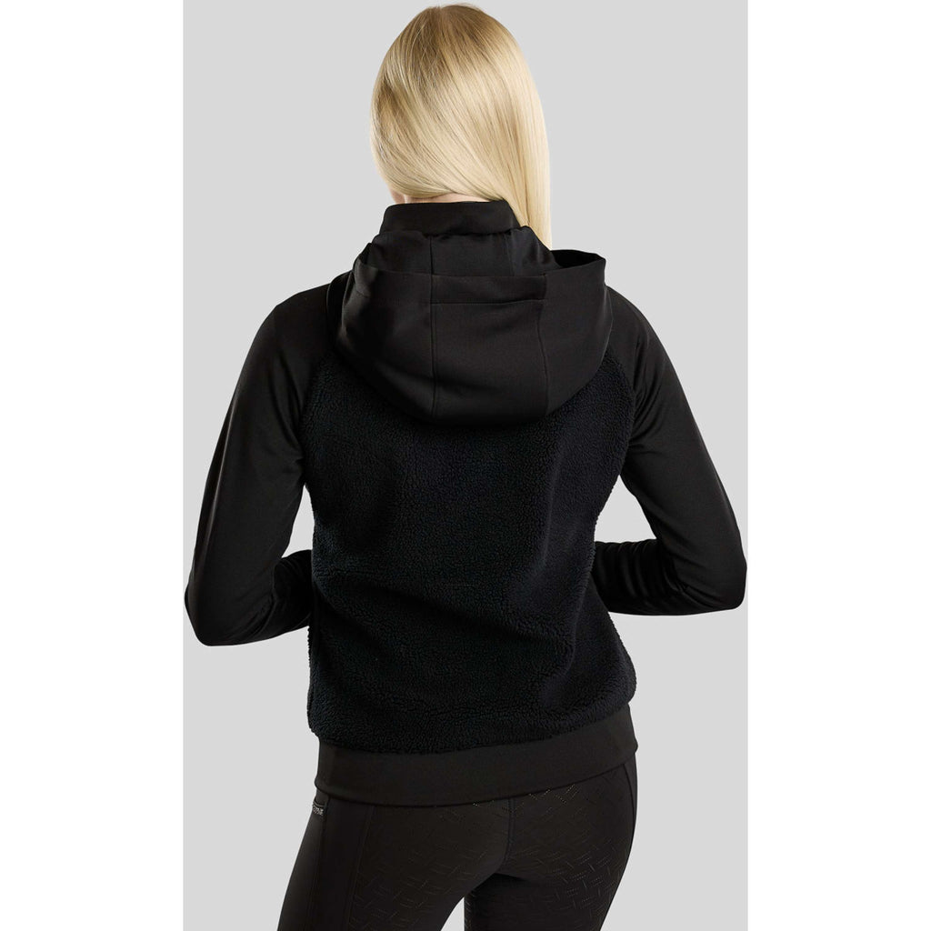 Montar Jacke MoMay Teddy Schwarz
