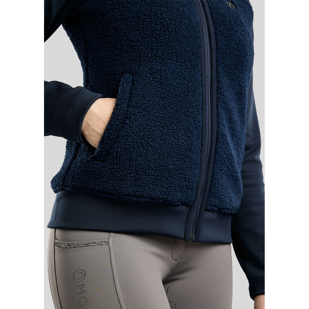 Montar Jacke MoMay Teddy Navy