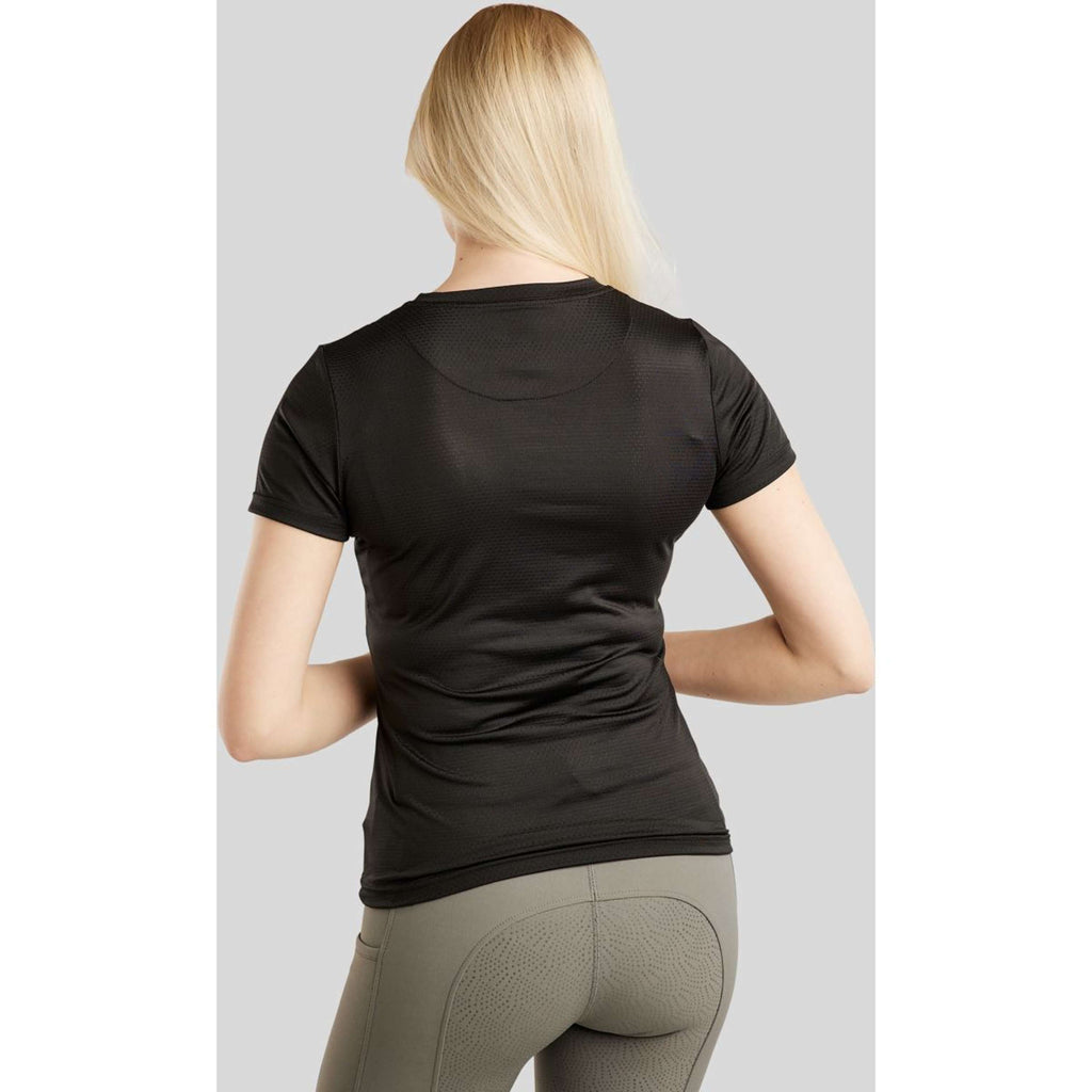 Montar T-Shirt MoGrace Mesh Tee Schwarz