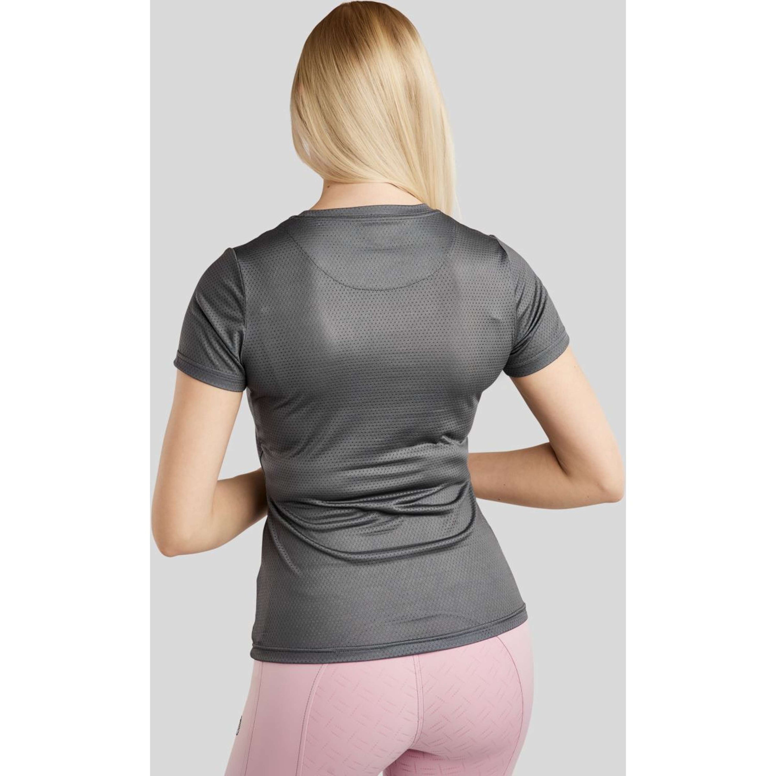 Montar T-Shirt MoGrace Mesh Tee Grau