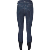 Mountain Horse Reithose Dream Cargo Full Grip Denim Blau