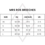 Mrs. Ros Reithose Amsterdam Full Grip Dark Rose