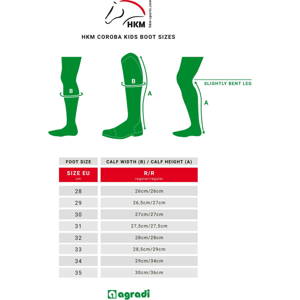 HKM Reitstiefel Córdoba Kids Schwarz