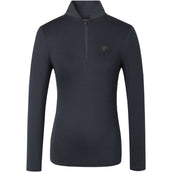 Covalliero Shirt Active Lange Ärmel Dark Navy