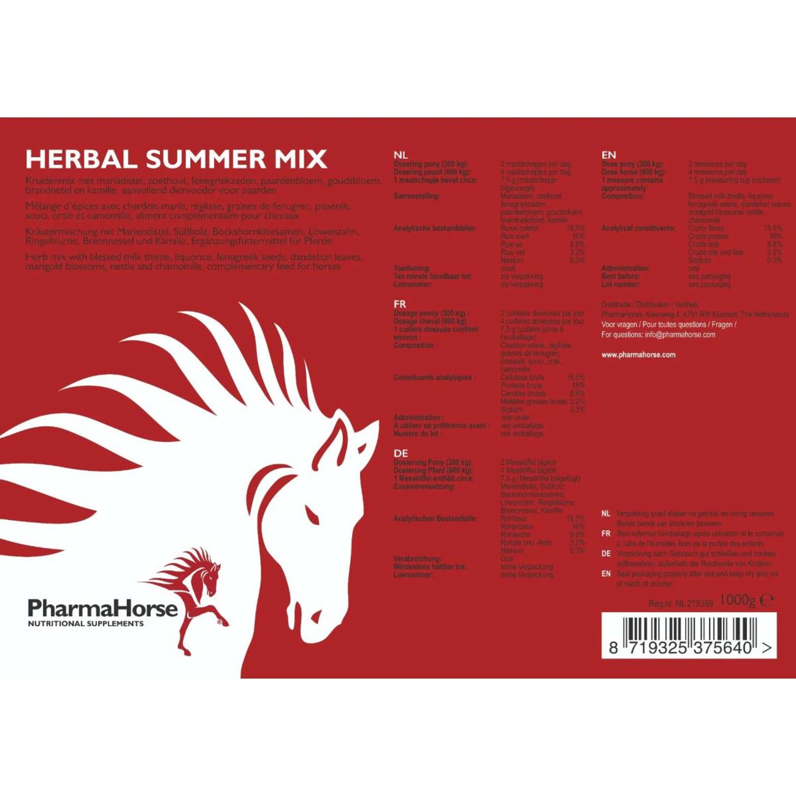 PharmaHorse Herbal Summer Mix PharmaHorse Herbal Summer Mix