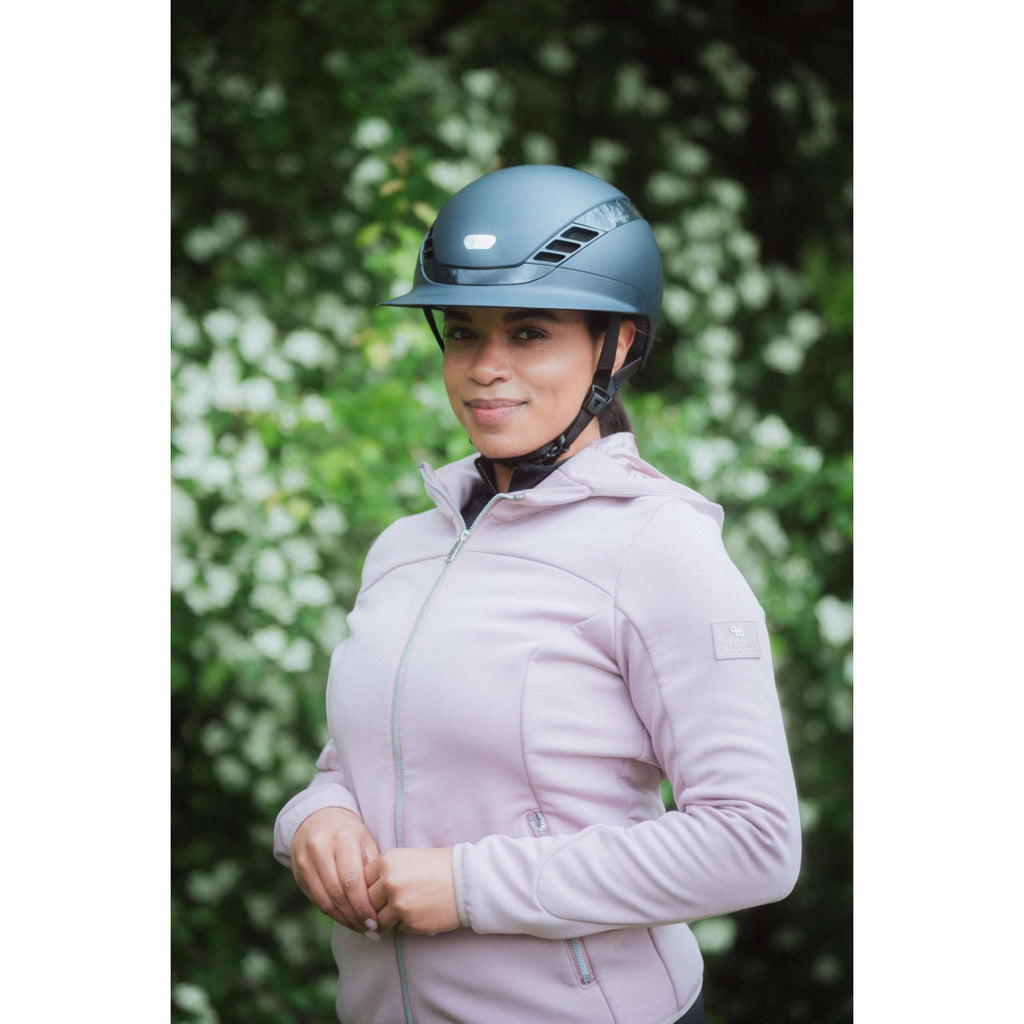 Pikeur Reithelm AirLuxe Pure Langer Schirm Midnight Blue