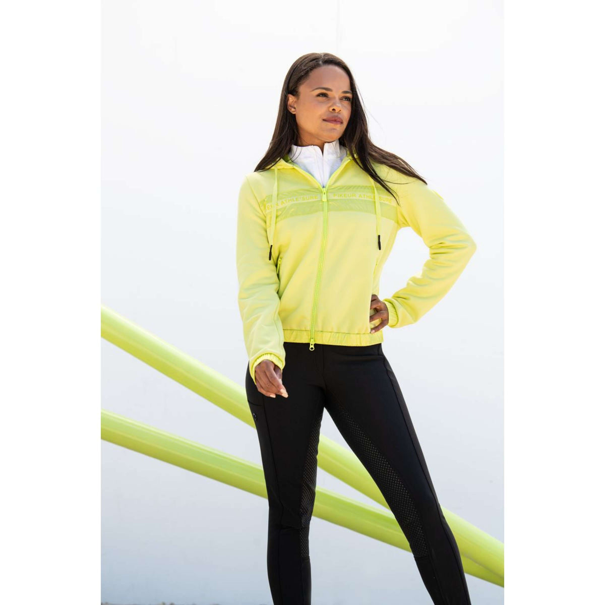 Pikeur Fleecejacke Athleisure Limette