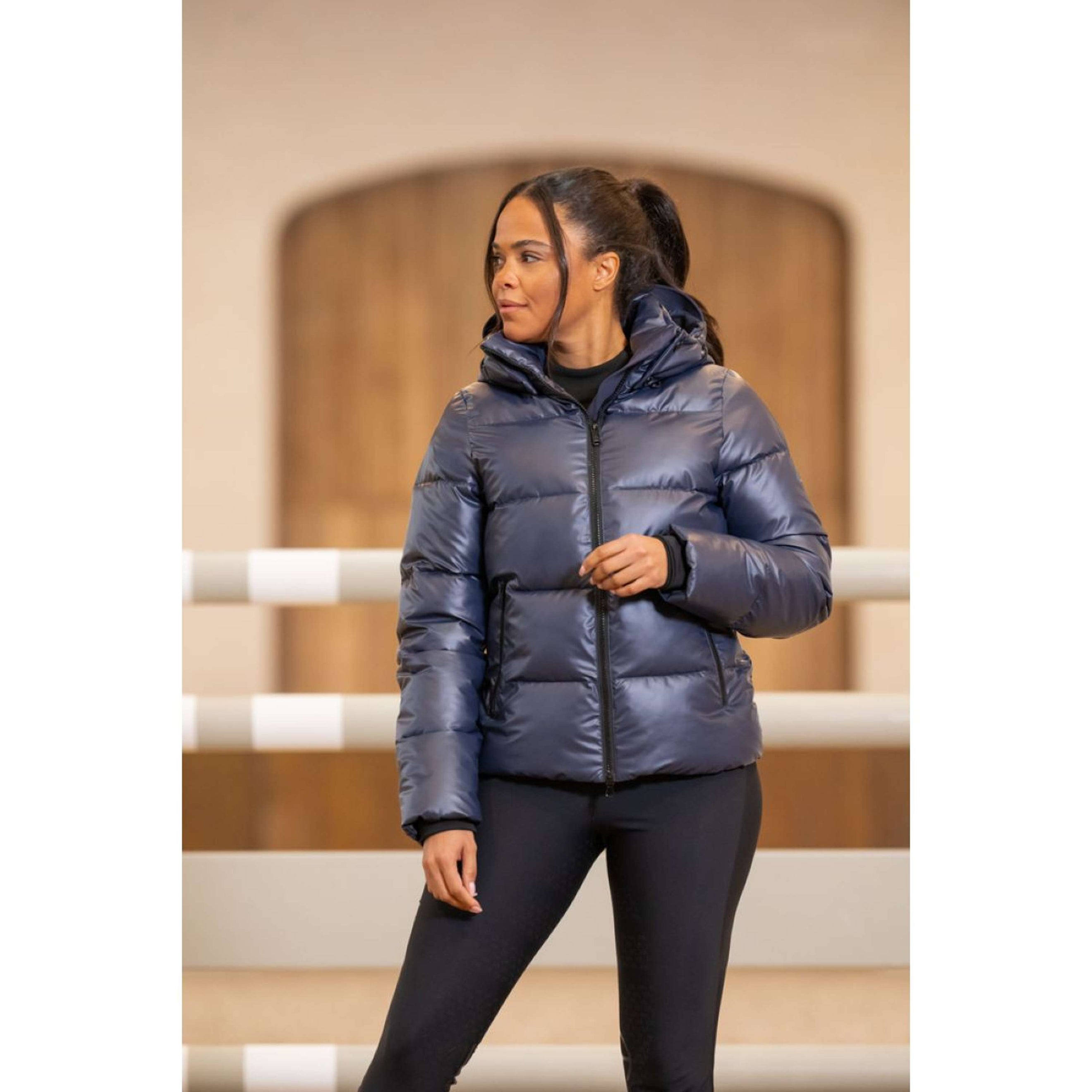 Pikeur Jacke Quilted Athleisure AW25 Graphite Blue