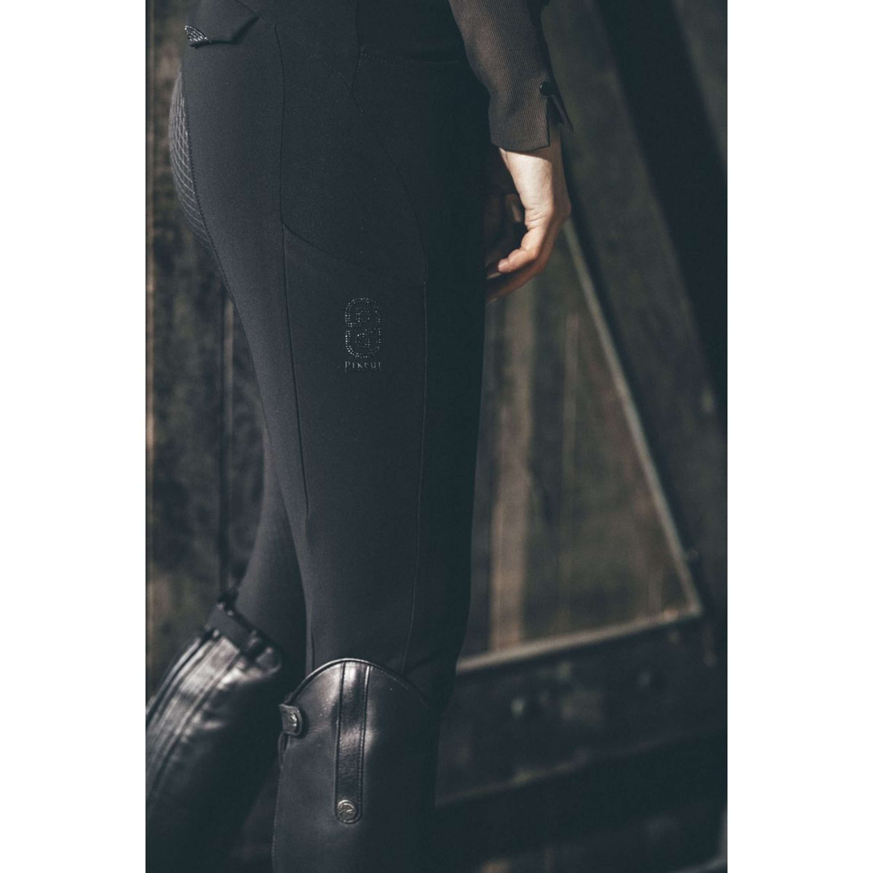Pikeur Reithose Cantira MatrixGripTec Highwaist Full Grip Schwarz