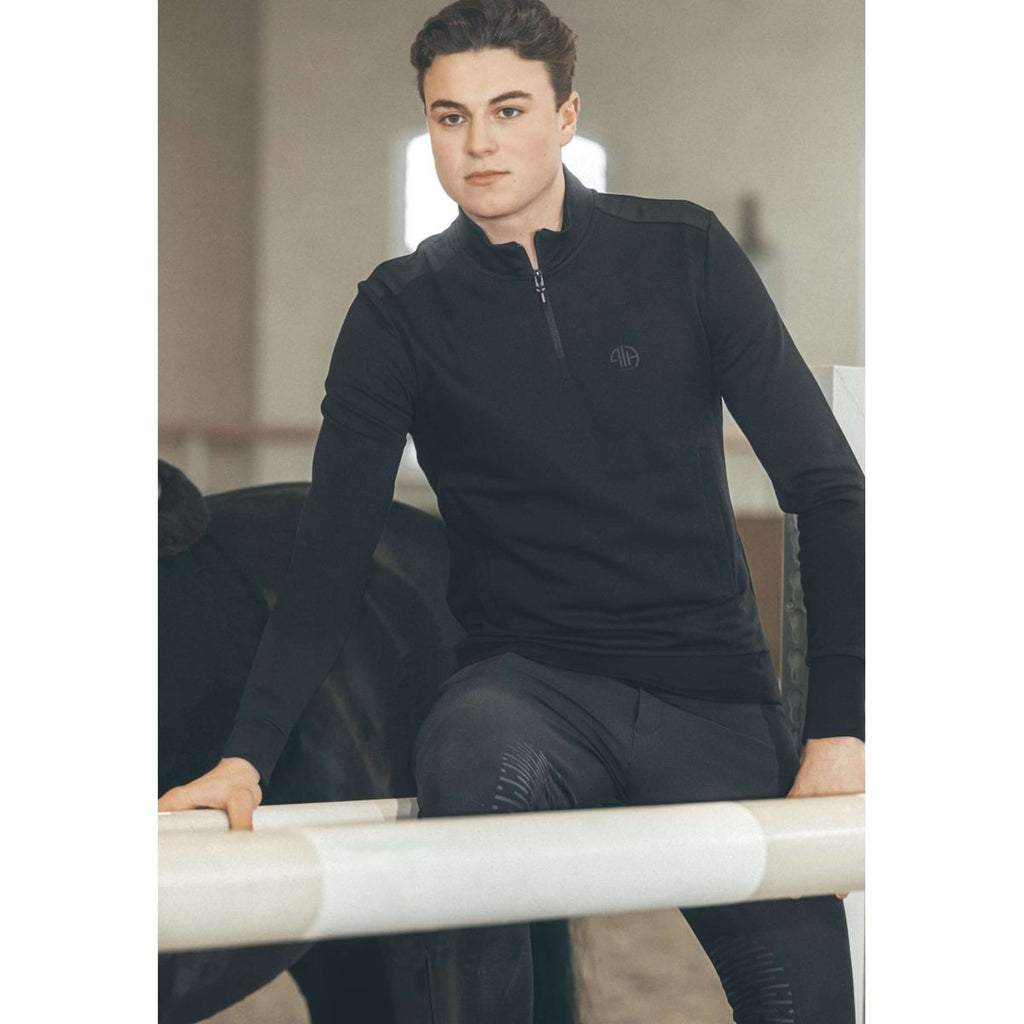 Pikeur Pullover Athleisure AW26 Herren Schwarz