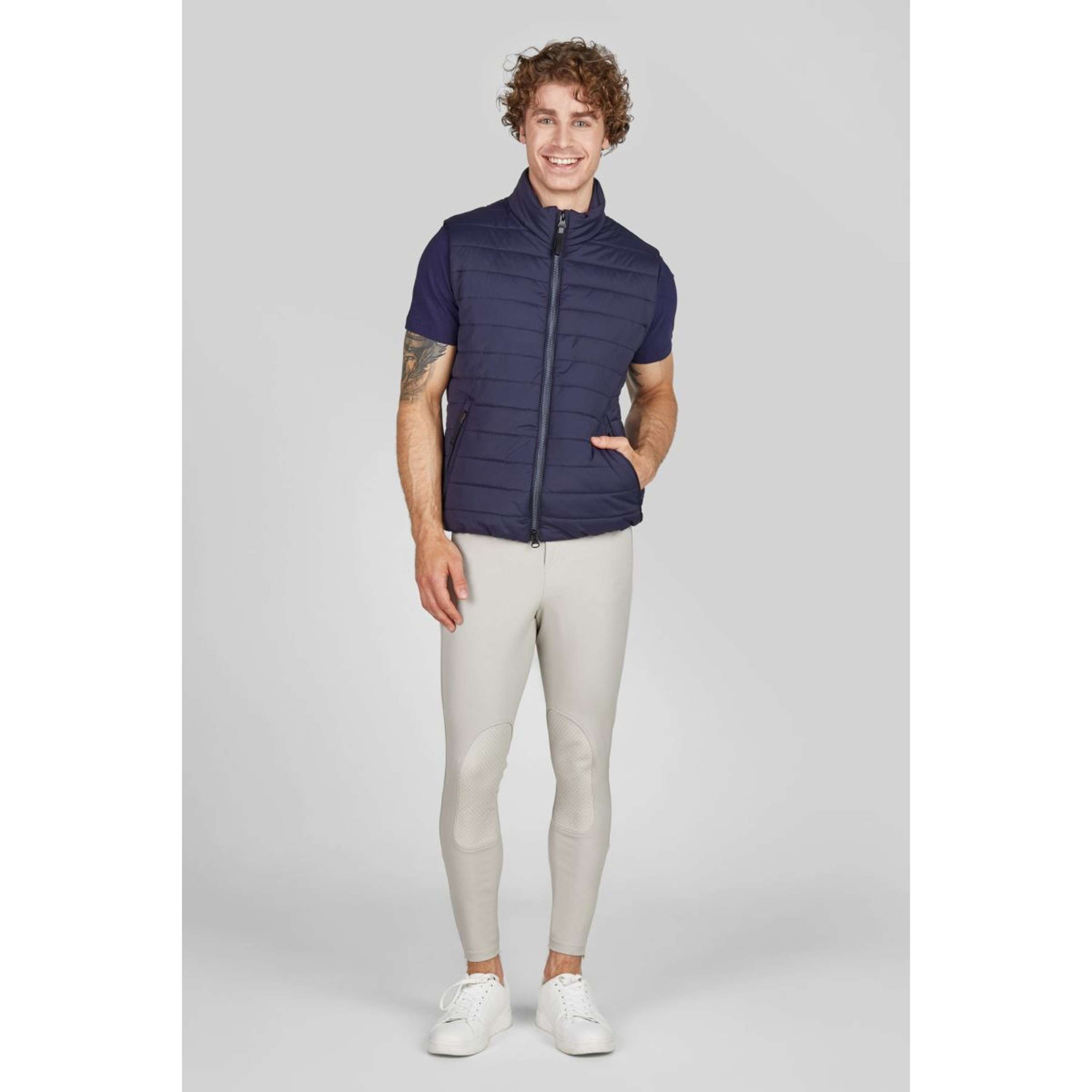 Pikeur Weste Quilted Herren Nightblue Pikeur Weste Quilted Herren Nightblue