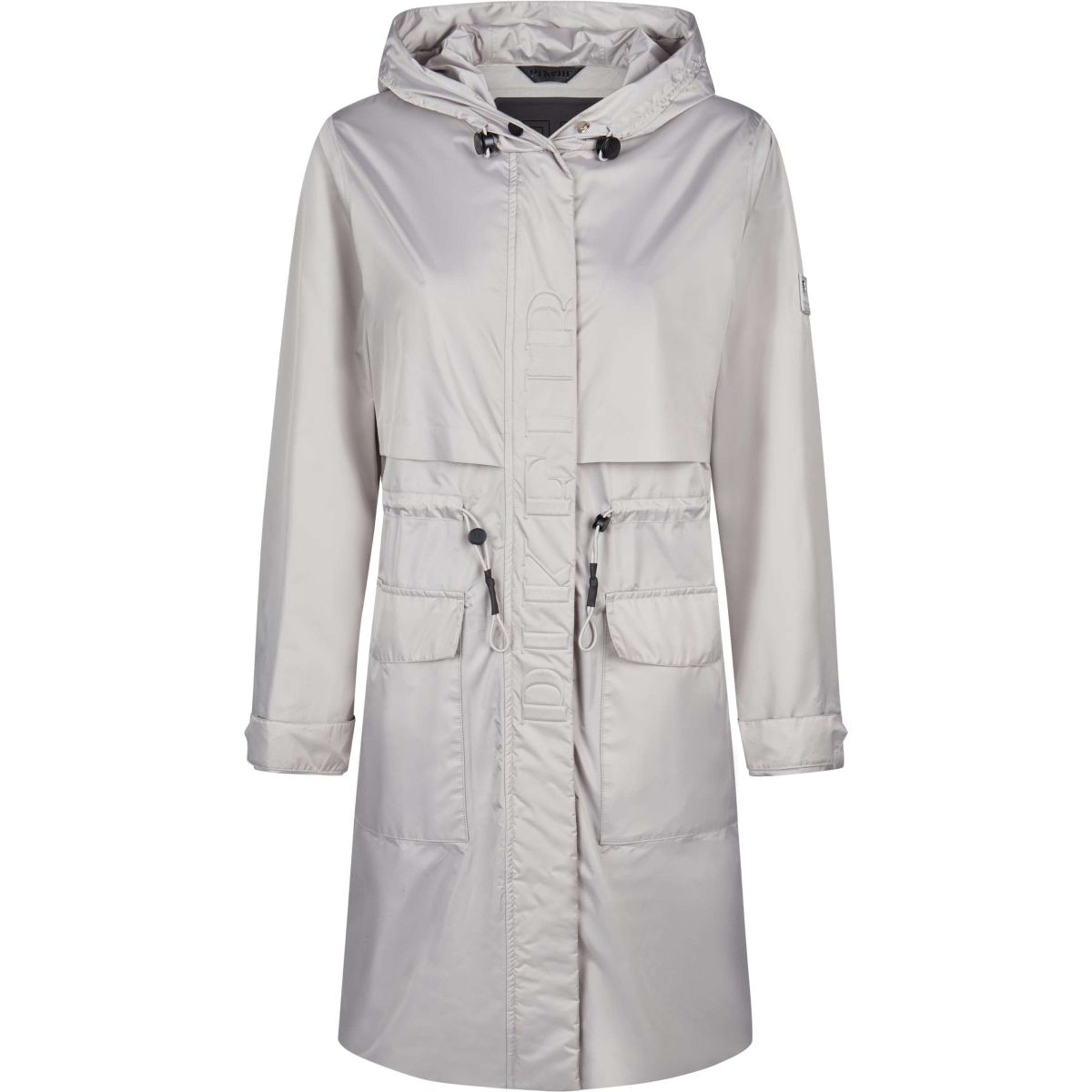 Pikeur Lange Regenjacke SS26 Pearl Gray