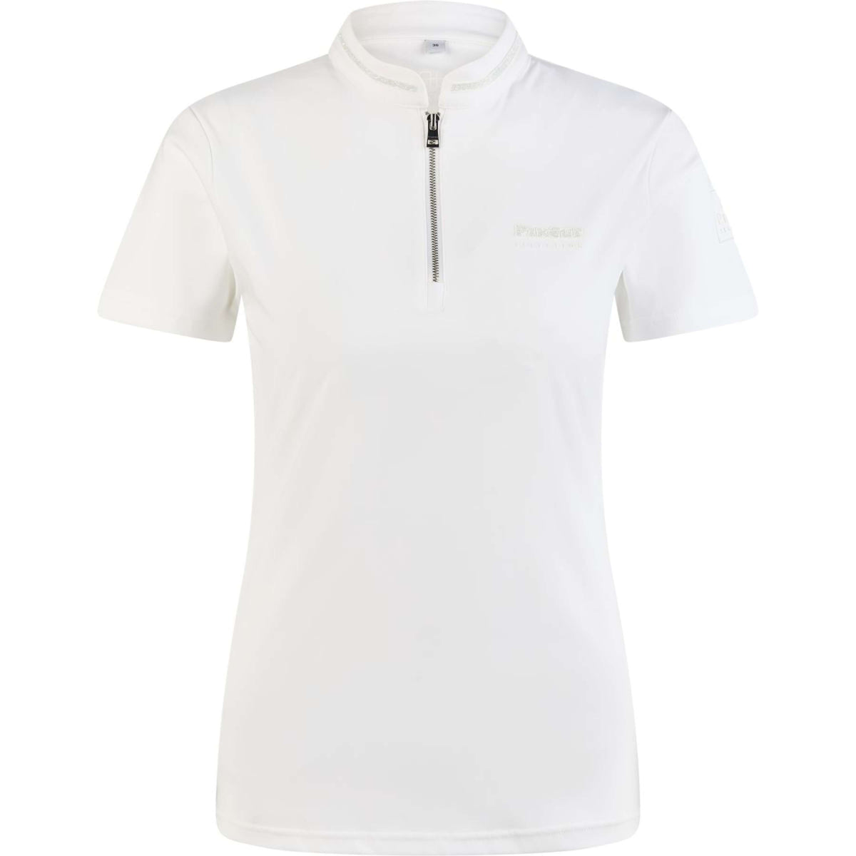 Pikeur T-Shirt Function Zip SS26 Weiß