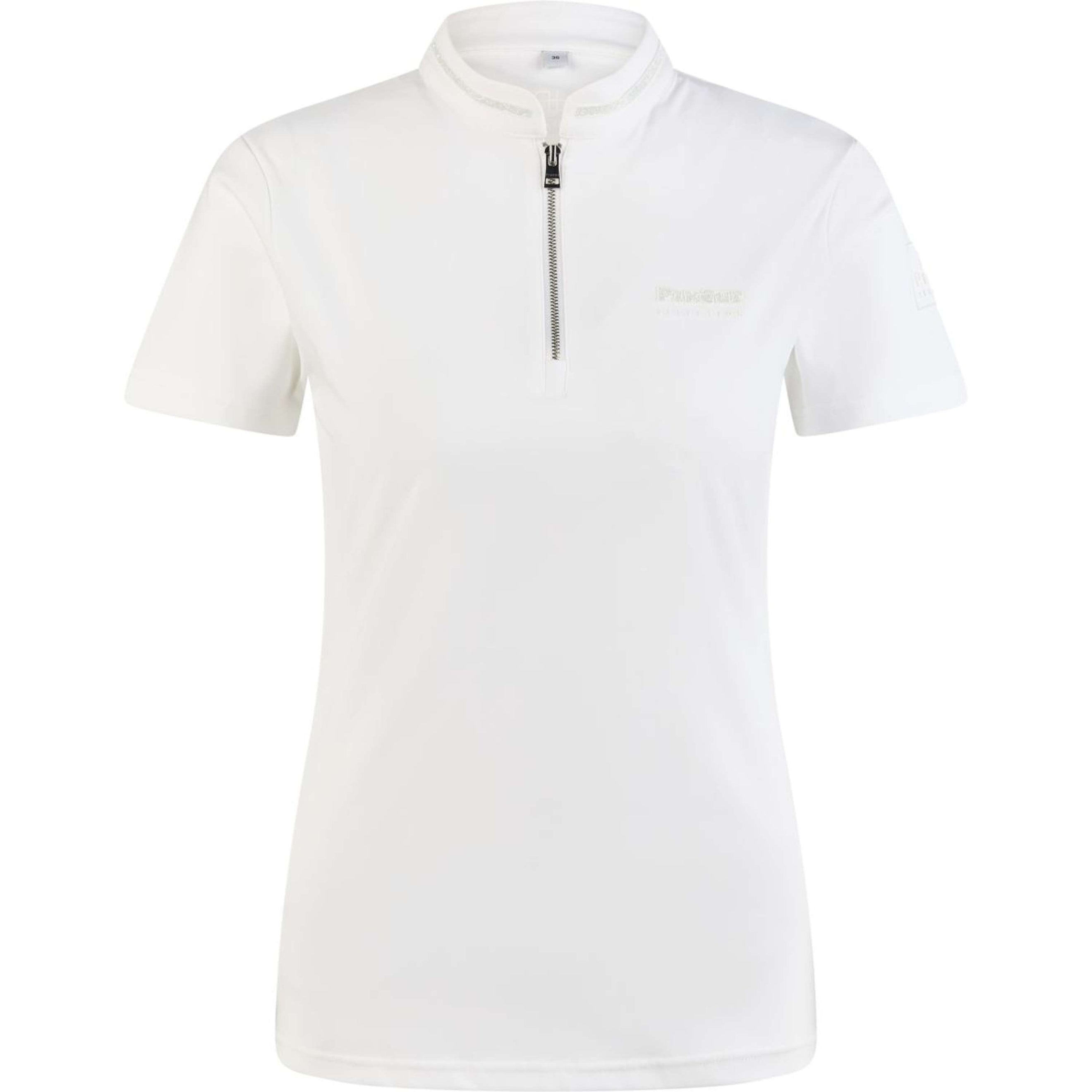 Pikeur T-Shirt Function Zip SS26 Weiß