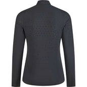 Pikeur Shirt Function Zip SS26 Lange Ärmel Schwarz