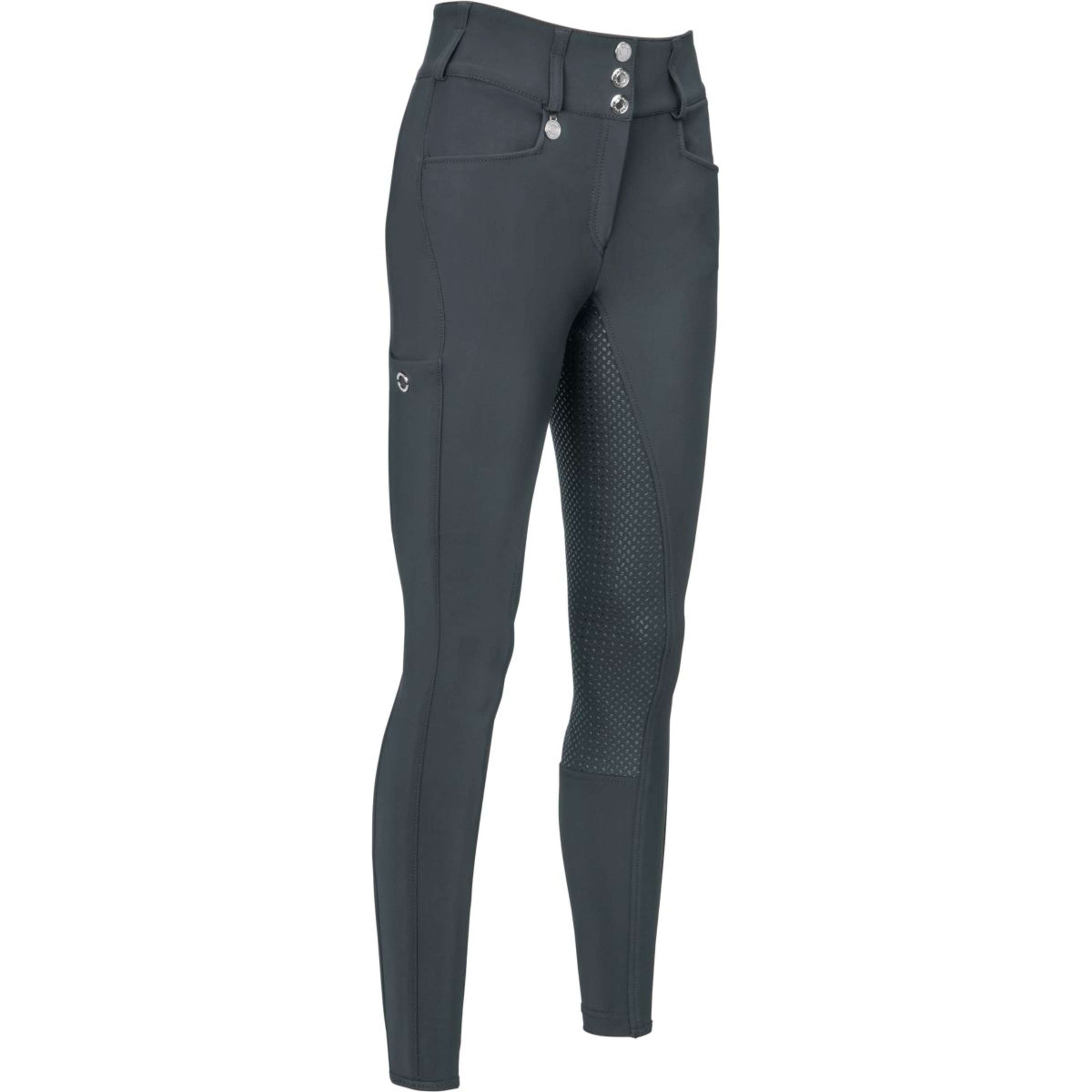 Pikeur Reithose New Candela Highwaist Full Grip Dunkelgrau