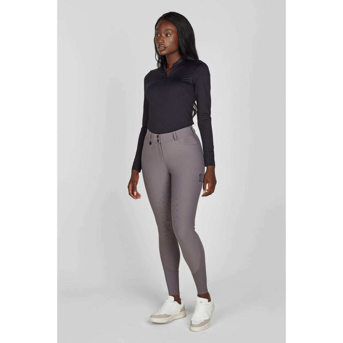 Pikeur Reithose Ceelina SD SS26 Full Grip Ash Plum