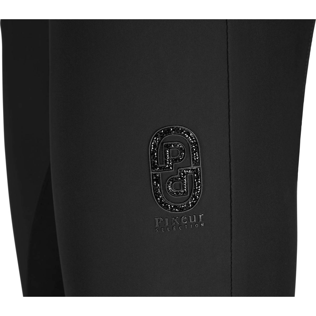 Pikeur Reithose Ceelina Leather Seat SS26 Full Grip Schwarz