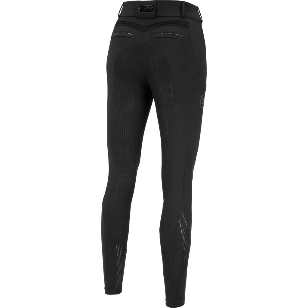 Pikeur Reithose Ceelina GridTexLeather Highwaist Full Grip Schwarz