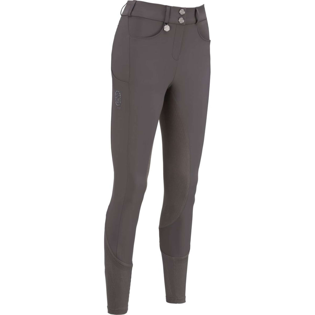 Pikeur Reithose Ceelina GridTexLeather Highwaist Full Grip Basalt Grey