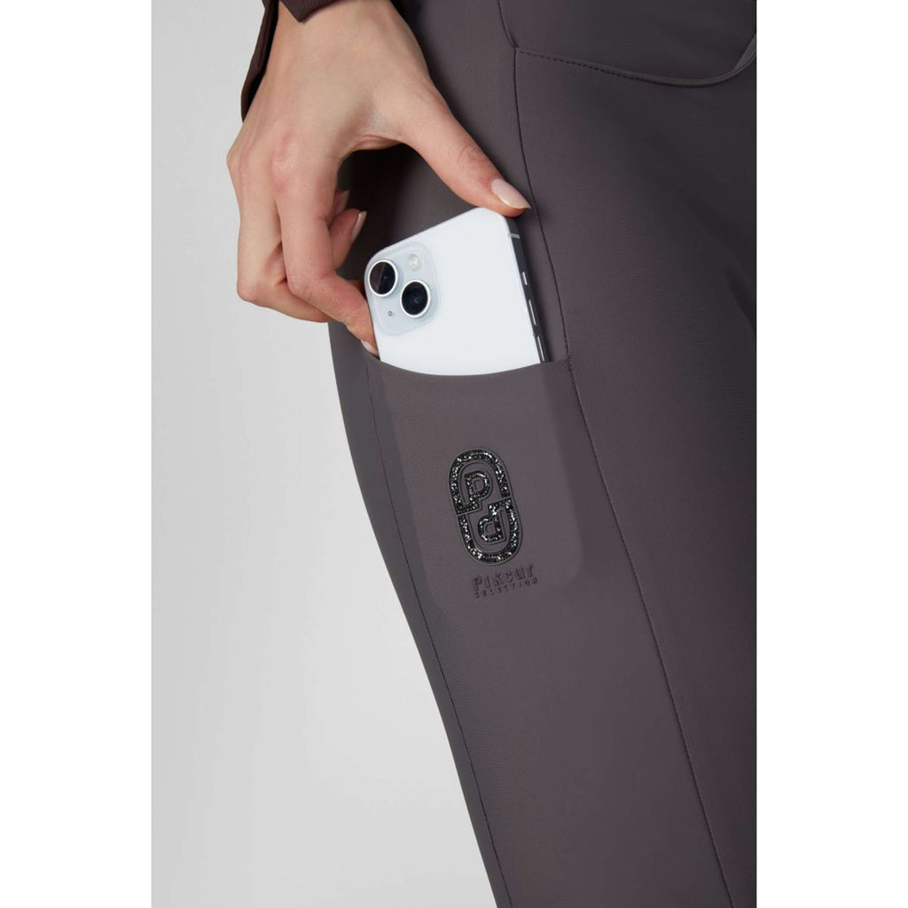 Pikeur Reithose Ceelina GridTexLeather Highwaist Full Grip Basalt Grey