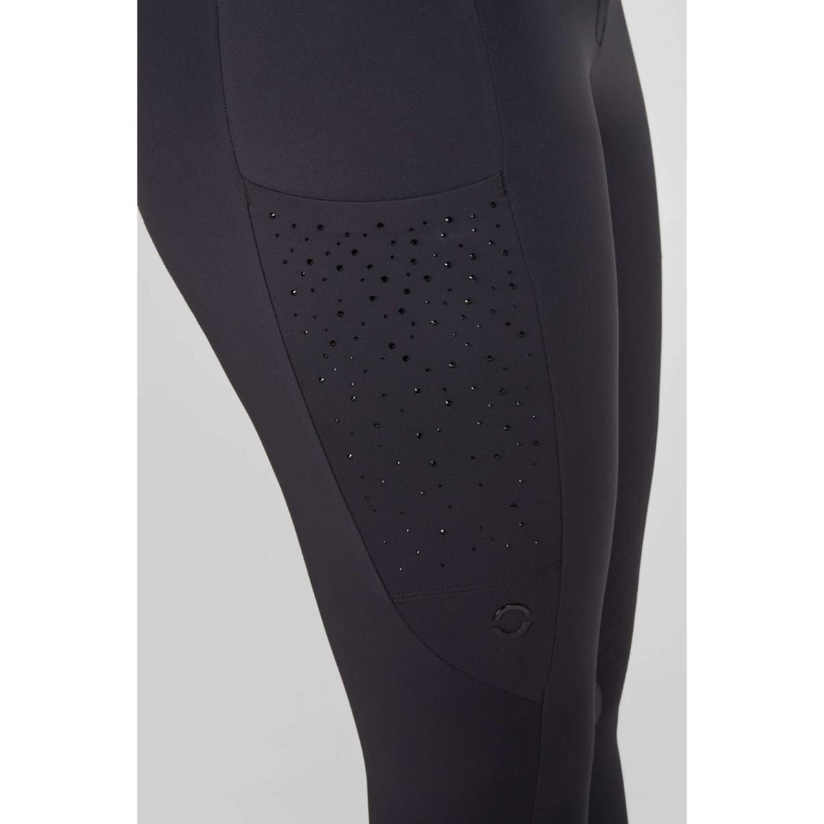 Pikeur Reitleggings Yella SD SS26 Full Grip Schwarz