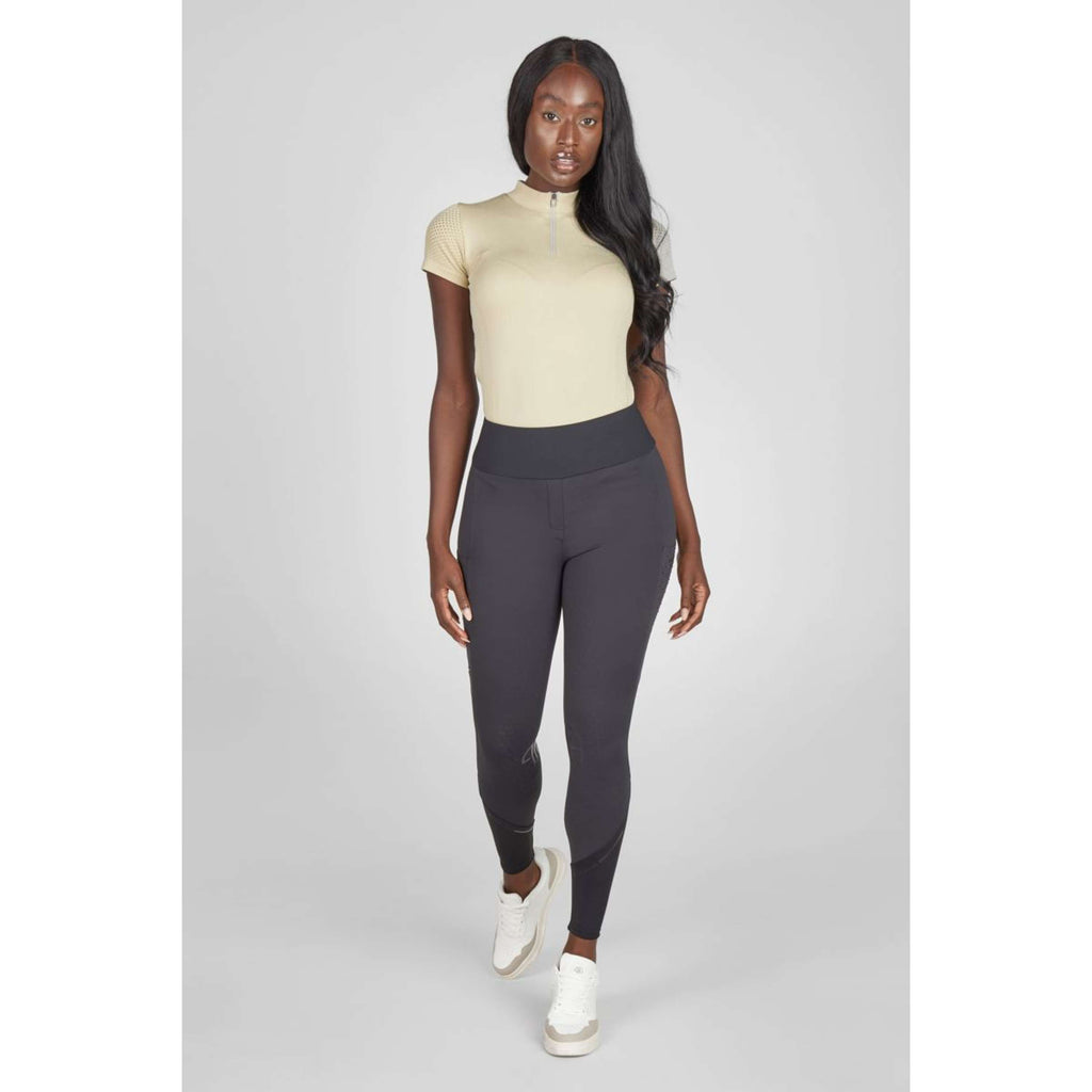 Pikeur Reitleggings Yella SD SS26 Full Grip Schwarz