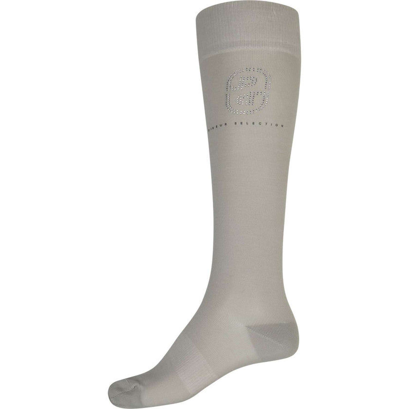 Pikeur Reitsocken Logo SS26 Pearl Gray