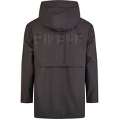 Pikeur Regenjacke Zip Poncho SS26 Schwarz