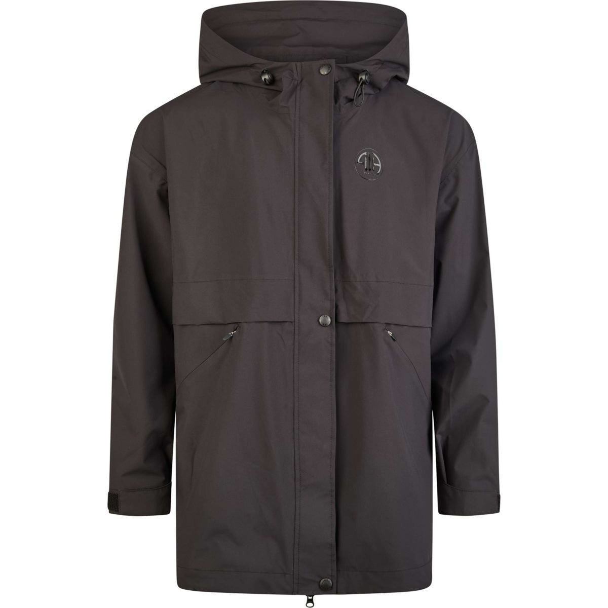 Pikeur Regenjacke Zip Poncho SS26 Schwarz