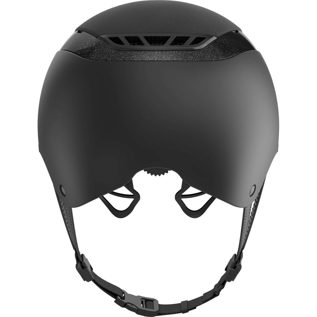 Pikeur Reithelm AirLuxe Pure Langer Schirm Schwarz