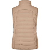 Pikeur Weste Quilted FlexVest Athleisure AW26 Mocha Cream