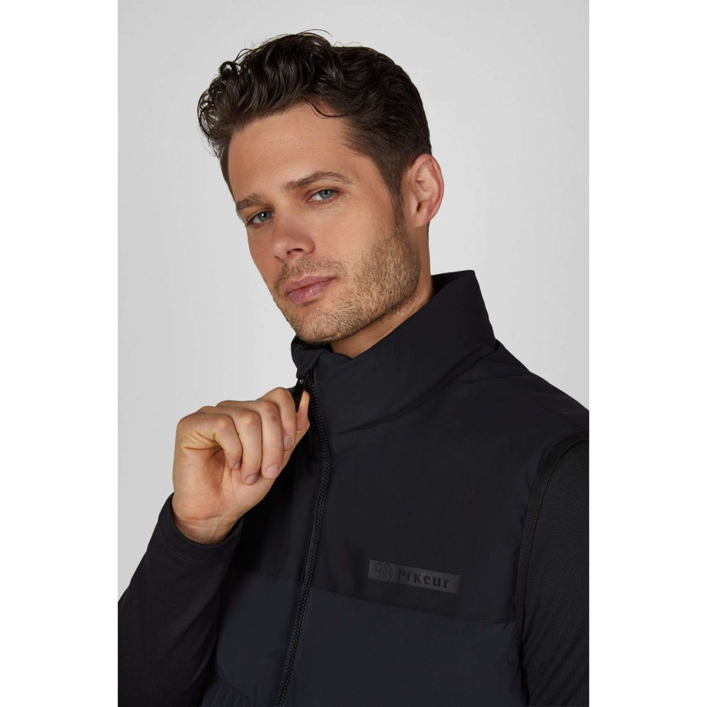 Pikeur Weste Quilted Athleisure AW26 Herren Schwarz