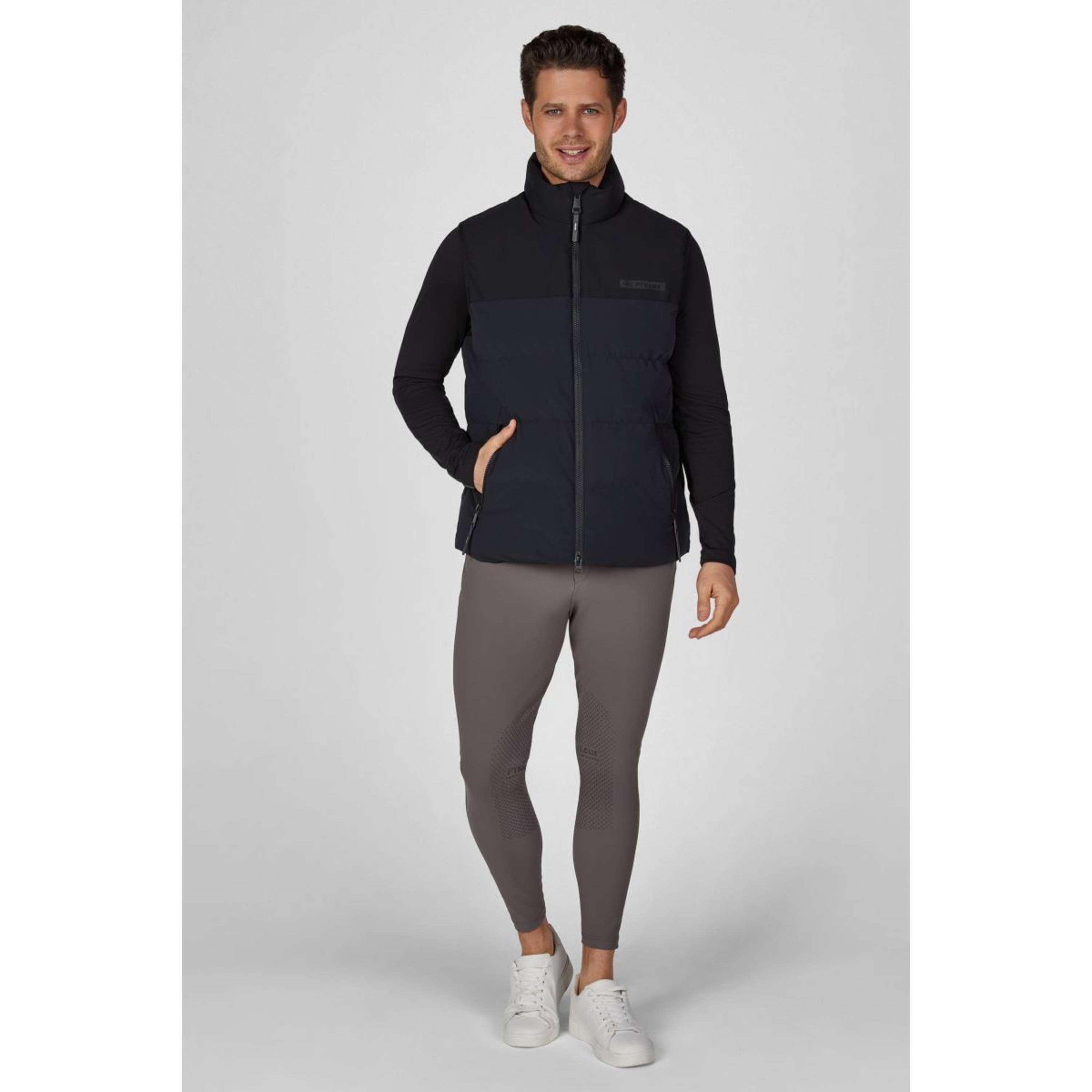 Pikeur Weste Quilted Athleisure AW26 Herren Schwarz