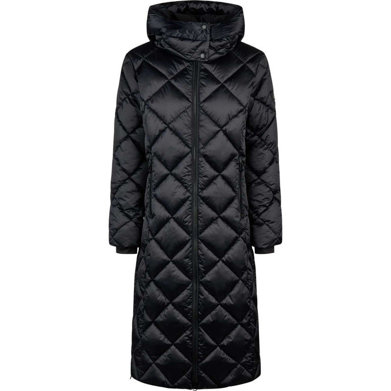 Pikeur Lange Jacke QuiltDiamond Selection AW26 Schwarz