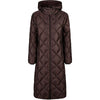 Pikeur Lange Jacke QuiltDiamond Selection AW26 Schokoladen Braun