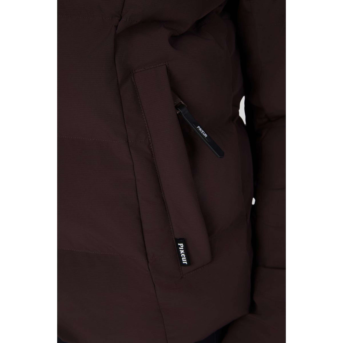 Pikeur Jack Quilted Athleisure AW26 Schokoladen Braun