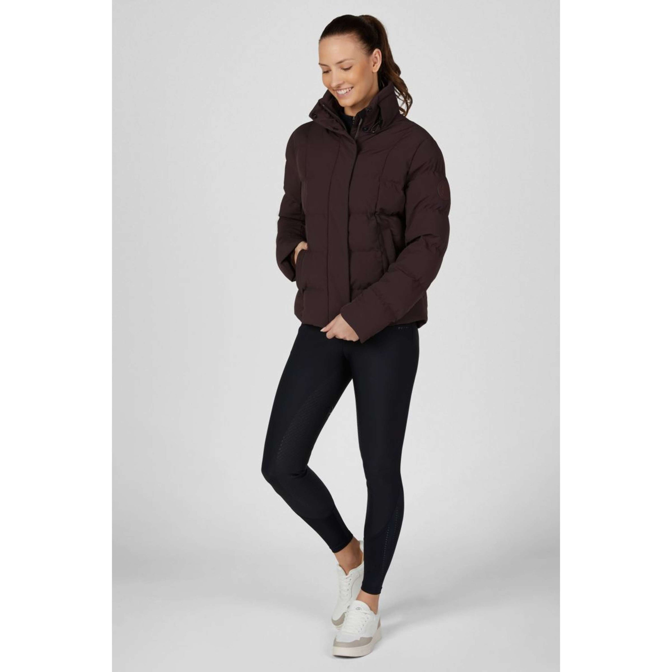 Pikeur Jack Quilted Athleisure AW26 Schokoladen Braun
