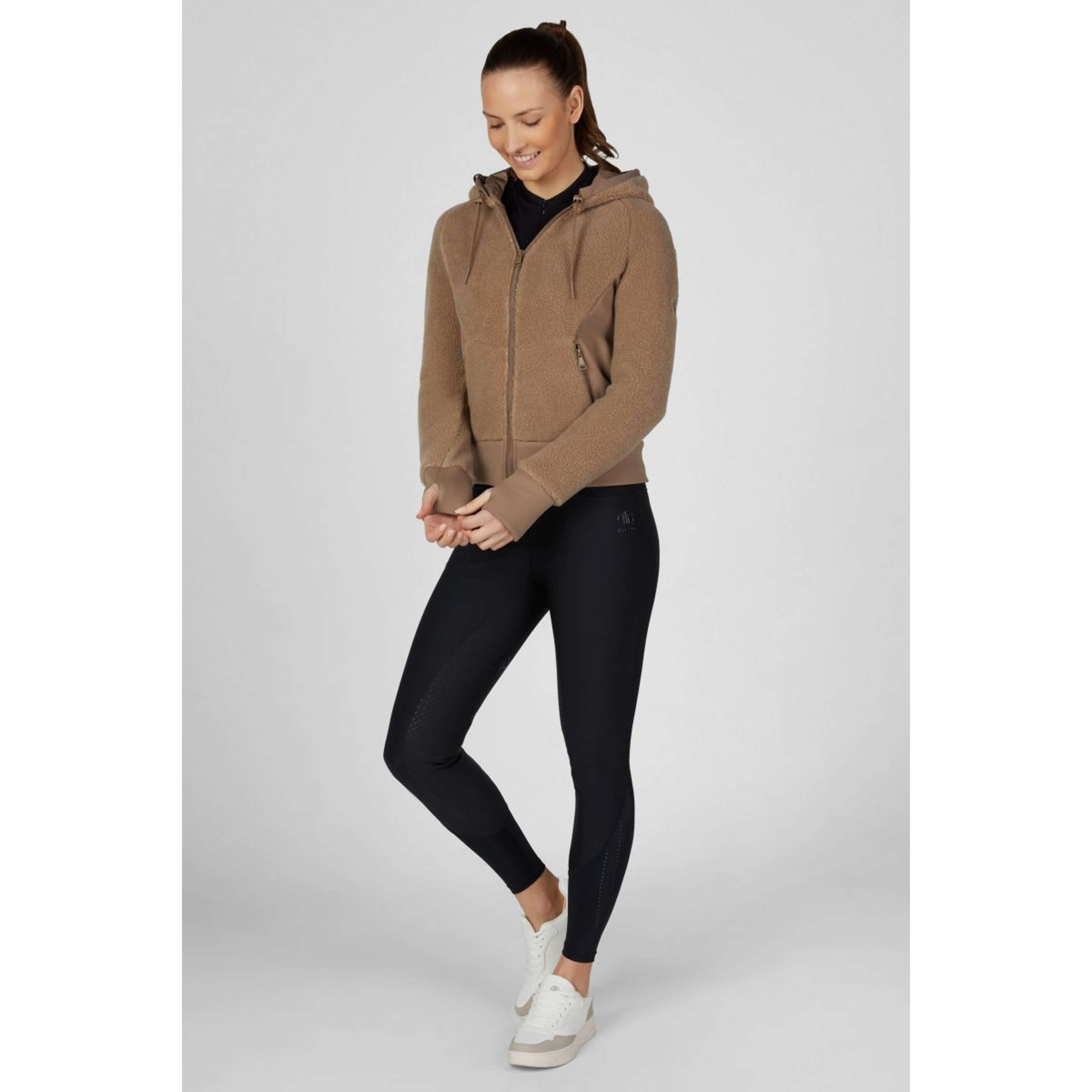 Pikeur Jacke Teddyfleece Athleisure AW26 Toffee Beige