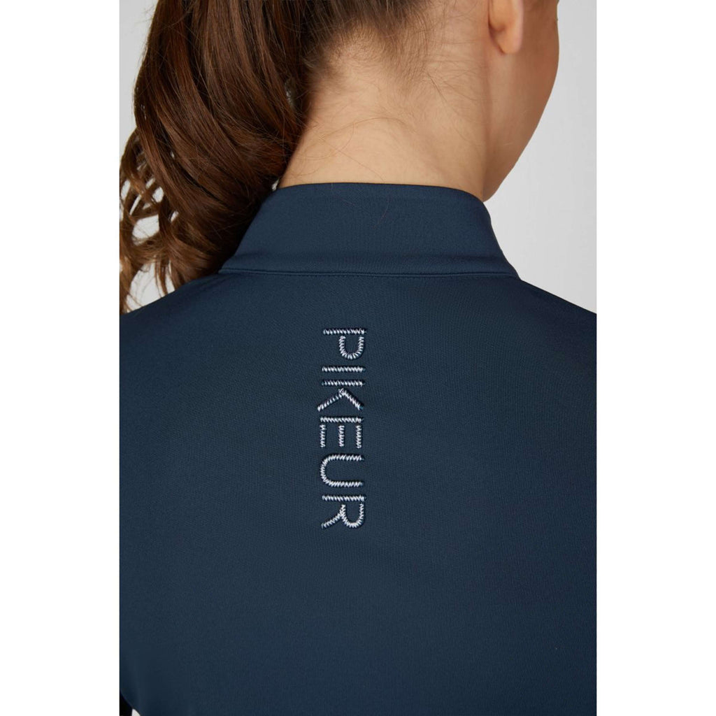 Pikeur Shirt Zip Athleisure AW26 Lange Ärmel Navy Blue