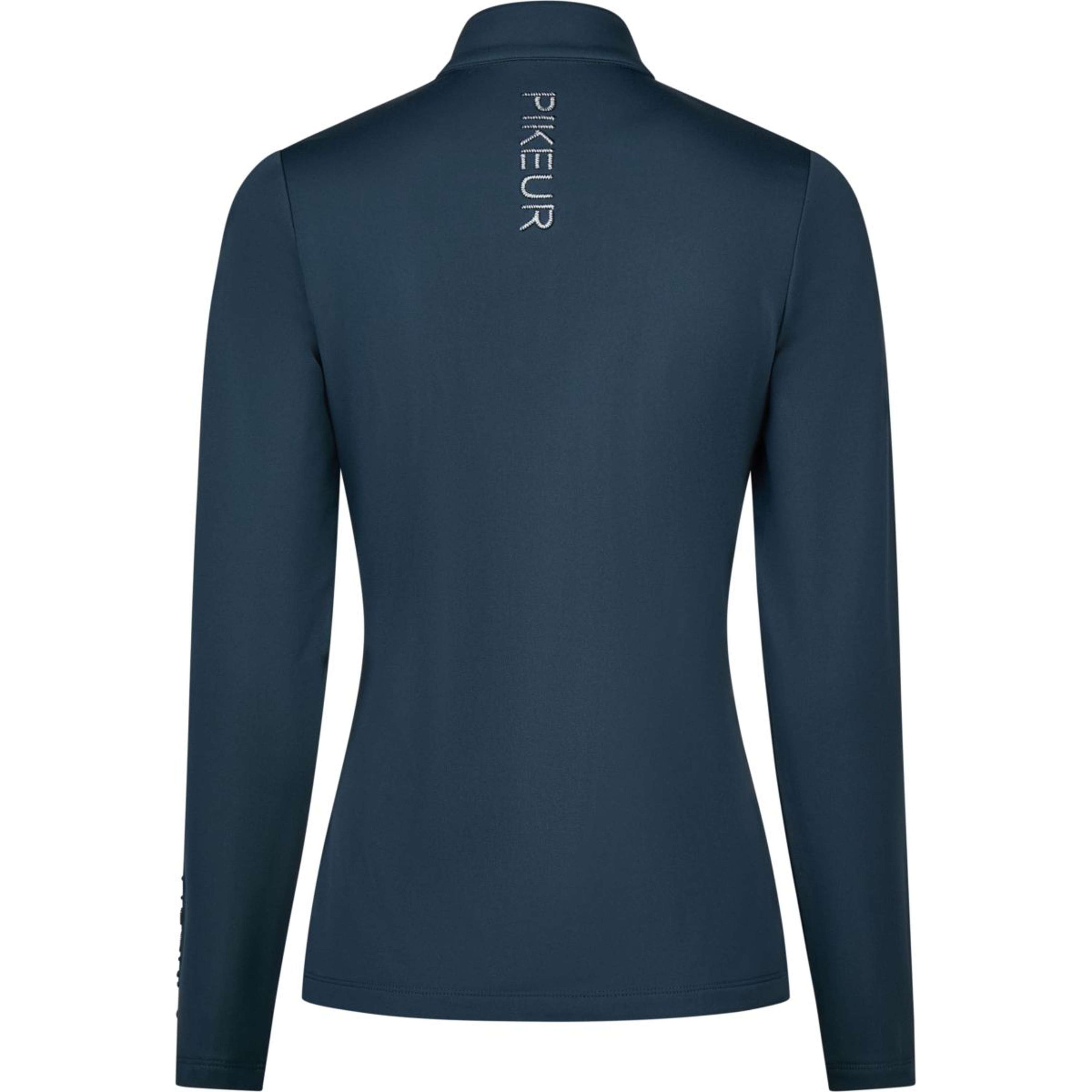 Pikeur Shirt Zip Athleisure AW26 Lange Ärmel Pine Green Pikeur Shirt Zip Athleisure AW26 Lange Ärmel Pine Green