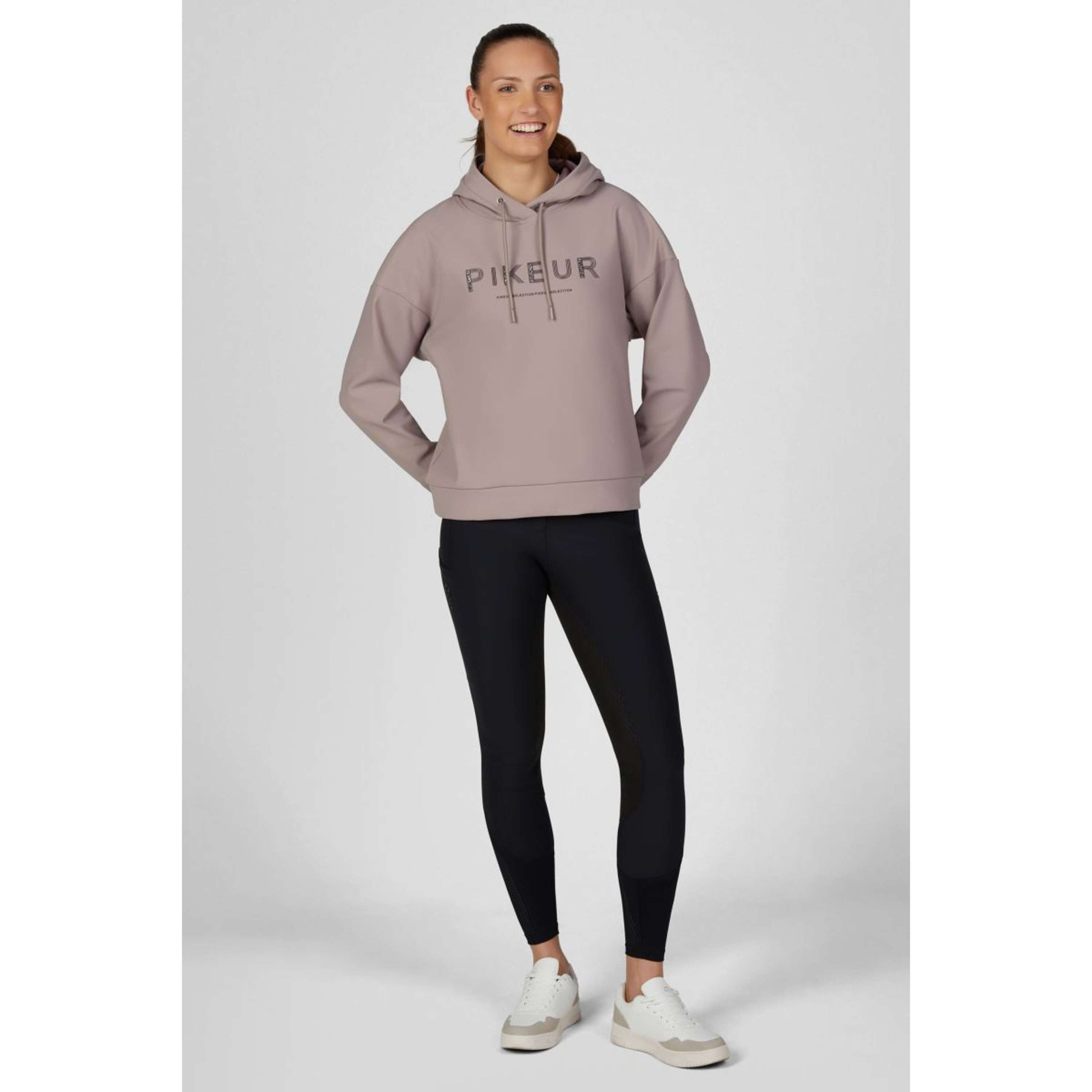 Pikeur Hoodie PlushLuxe Selection AW26 Ash Mauve Pikeur Hoodie PlushLuxe Selection AW26 Ash Mauve