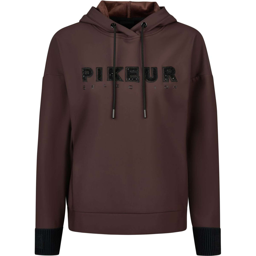 Pikeur Hoodie PlushLuxe Selection AW26 Schokoladen Braun