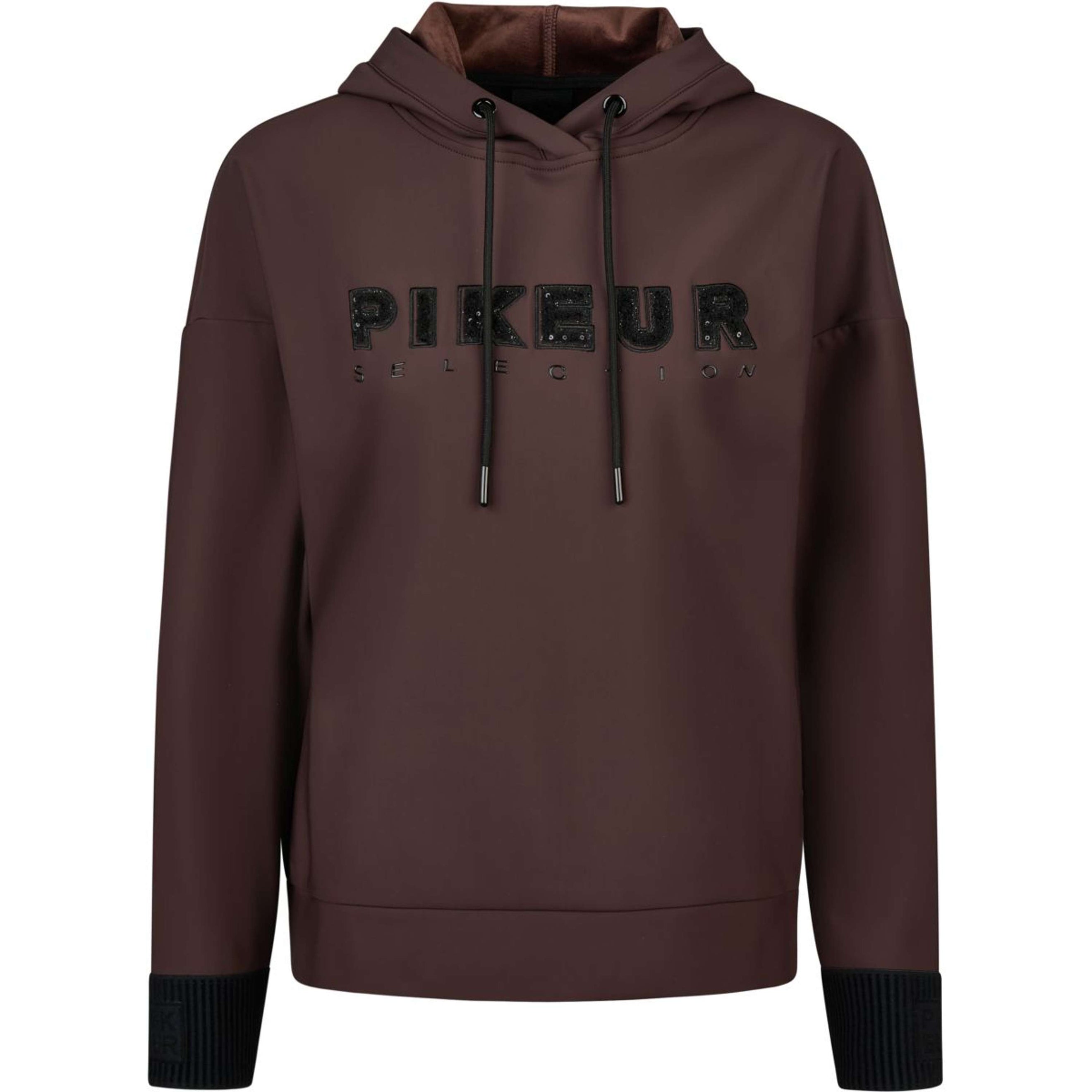 Pikeur Hoodie PlushLuxe Selection AW26 Schokoladen Braun