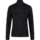 Pikeur Shirt Zip Print Selection AW26 Lange Ärmel Schwarz