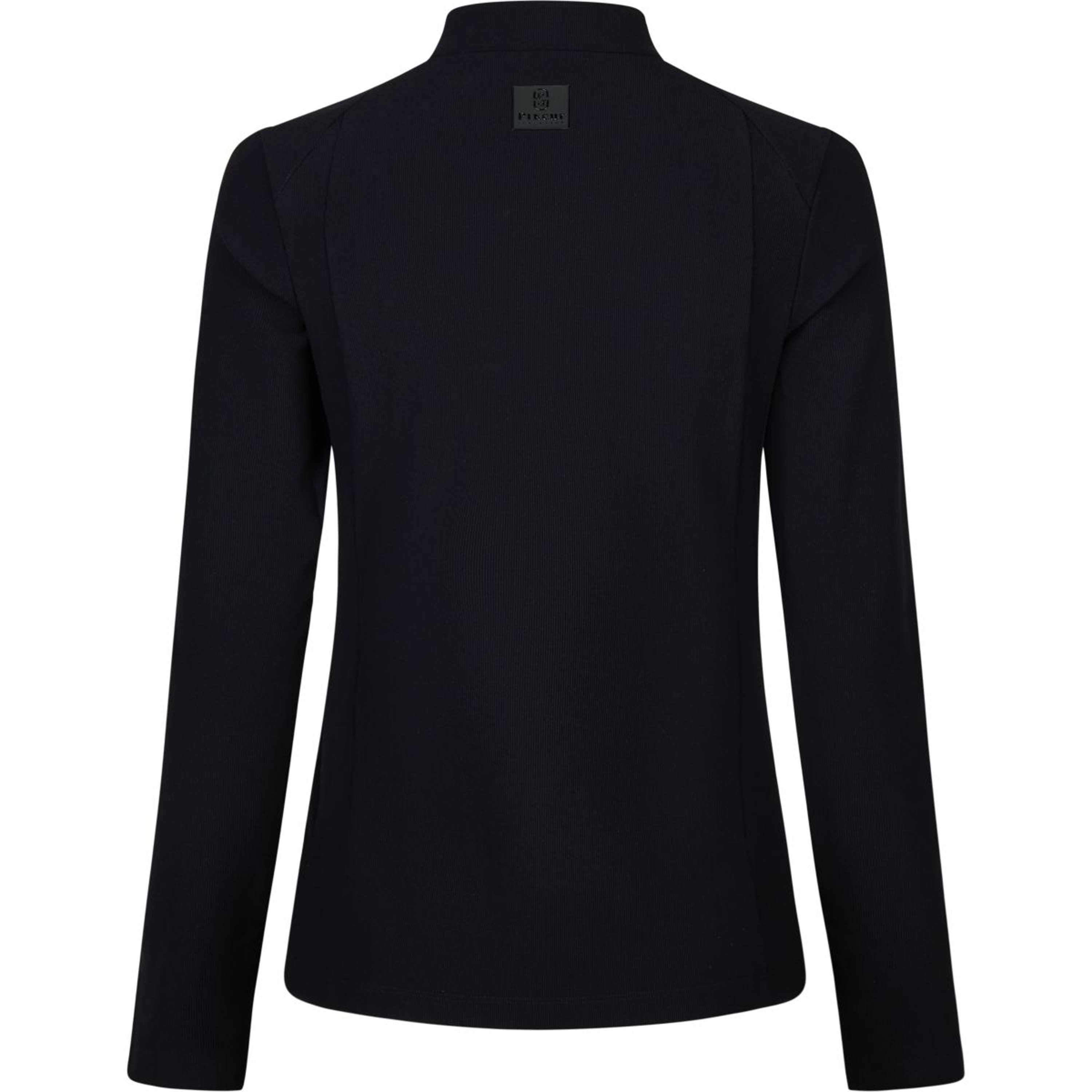 Pikeur Shirt Zip Rip Selection AW26 Lange Ärmel Schwarz