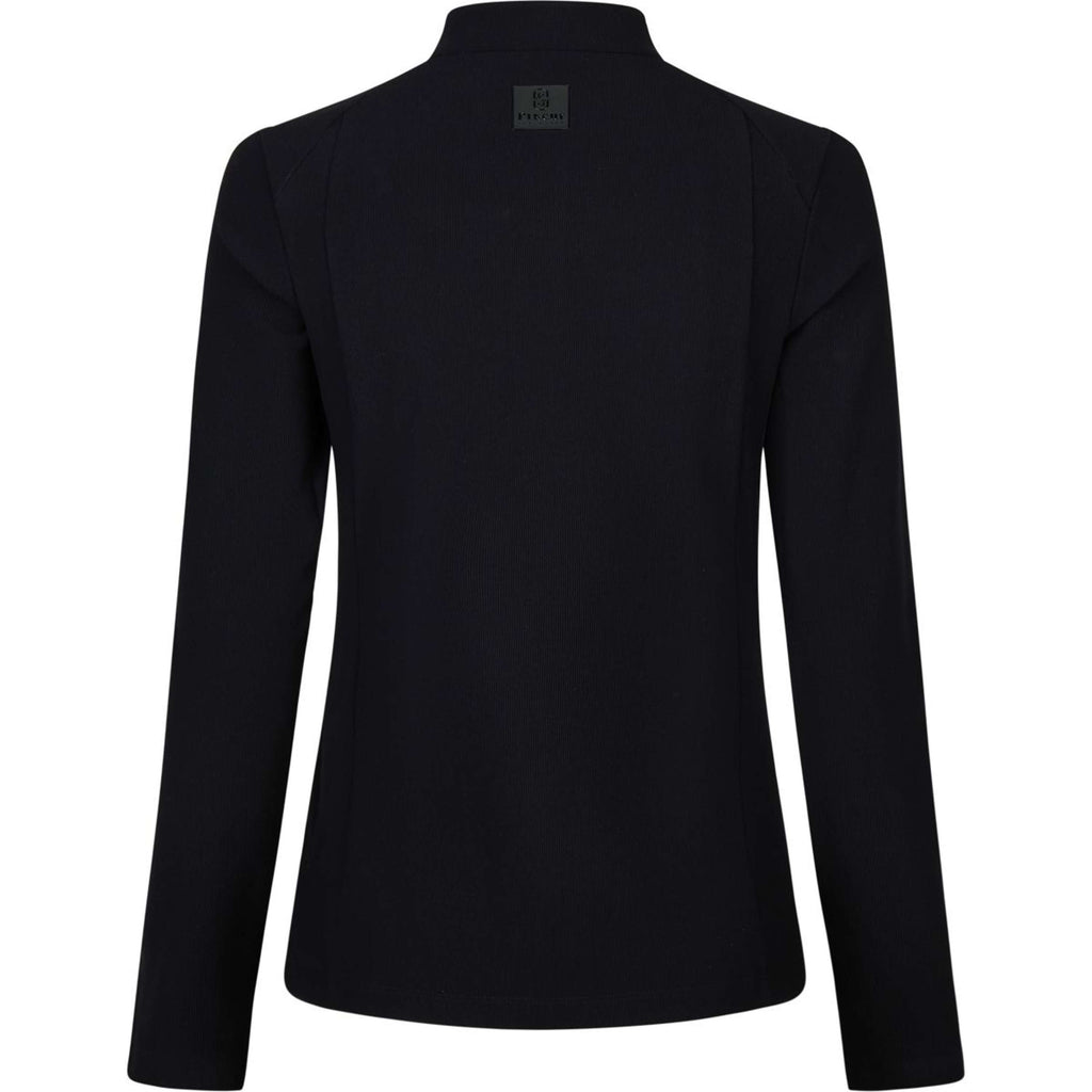Pikeur Shirt Zip Rip Selection AW26 Lange Ärmel Schwarz