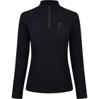 Pikeur Shirt Zip Rip Selection AW26 Lange Ärmel Schwarz