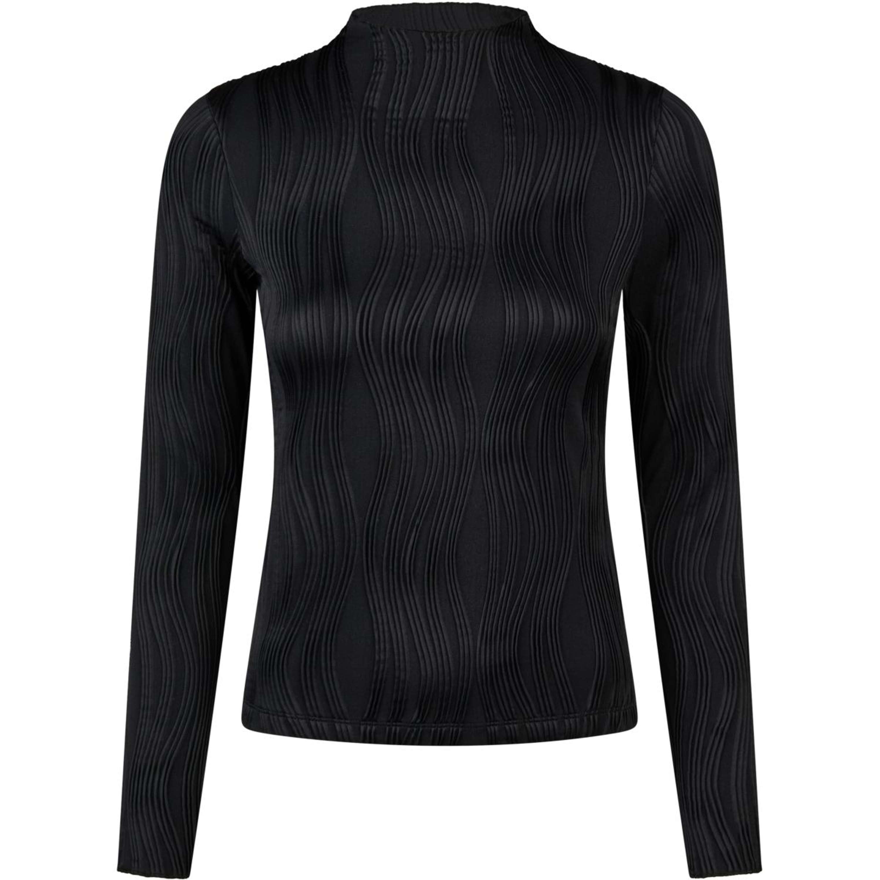 Pikeur Shirt Waveline Selection AW26 Lange Ärmel Schwarz