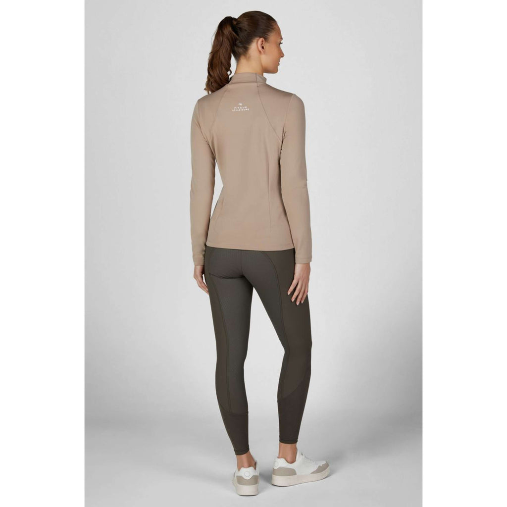 Pikeur Shirt Rollneck Athleisure AW26 Mocha Cream